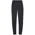 Odlo Funktionshose Crosscountry-Langlaufhose (winddicht, warme, leicht und atmungsaktiv) schwarz/grau Herren